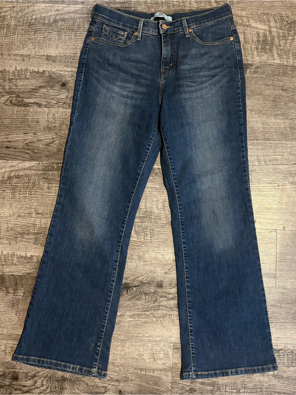 Levi’s 512 Jeans Women’s 12M Blue Perfectly Slimming Bootcut